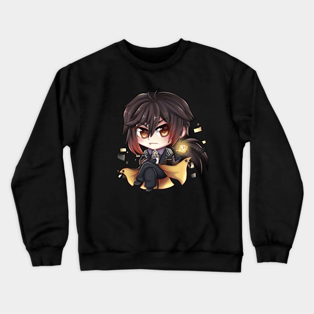 Zhongli Crewneck Sweatshirt by Yunuyei's Store